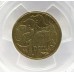 AUSTRALIA 2000 . ONE 1 DOLLAR COIN . ERROR . MULE . STRUCK ON TEN CENT
